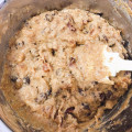 ベーキングパウダーと生地をよく混ぜ合わせます ドライフルーツパウンドケーキクリスマス版(2019/12/26)